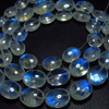 Awesome - AAAA - High Quality So Gorgeous - Rainbow MOONSTONE - Smooth Oval Briolett Amazing Rainbow Blue Fire huge size 7x9- 11x14 mm - 41 pcs
